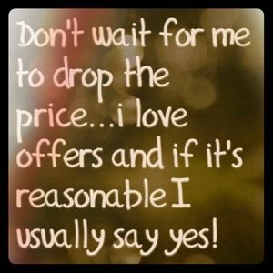 Make me an offer!